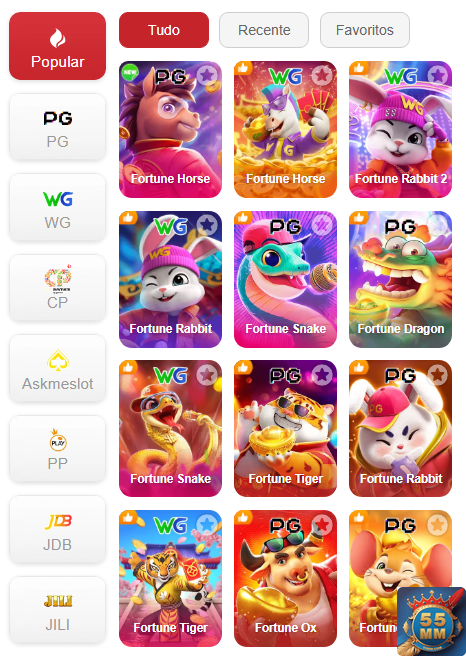 Experiência de Jogos 55mm.com